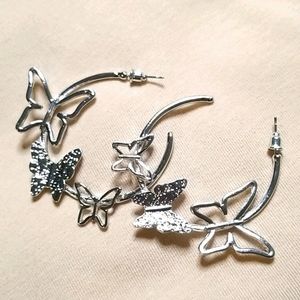3 for $15 Butterfly Hoops